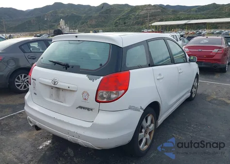 2004 Toyota Matrix Xr z USA, uszkodzony, nr VIN 2T1KR32E64C301764